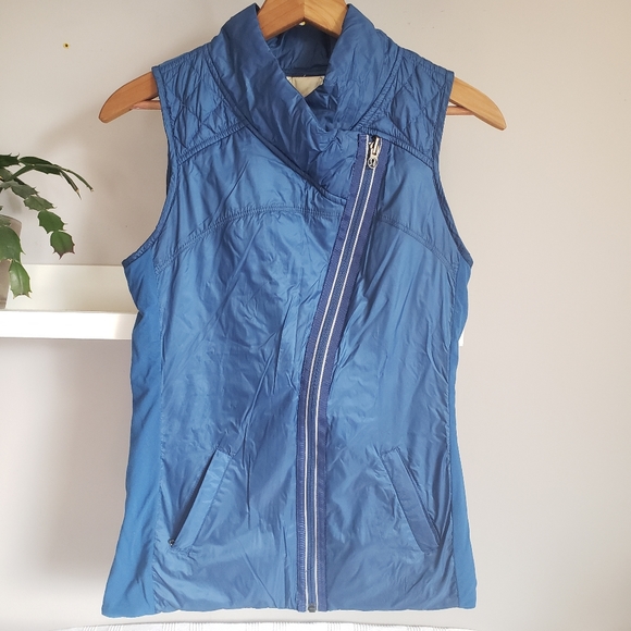 lululemon athletica Jackets & Blazers - Lululemon What The Fluff Vest Limitless Blue 4